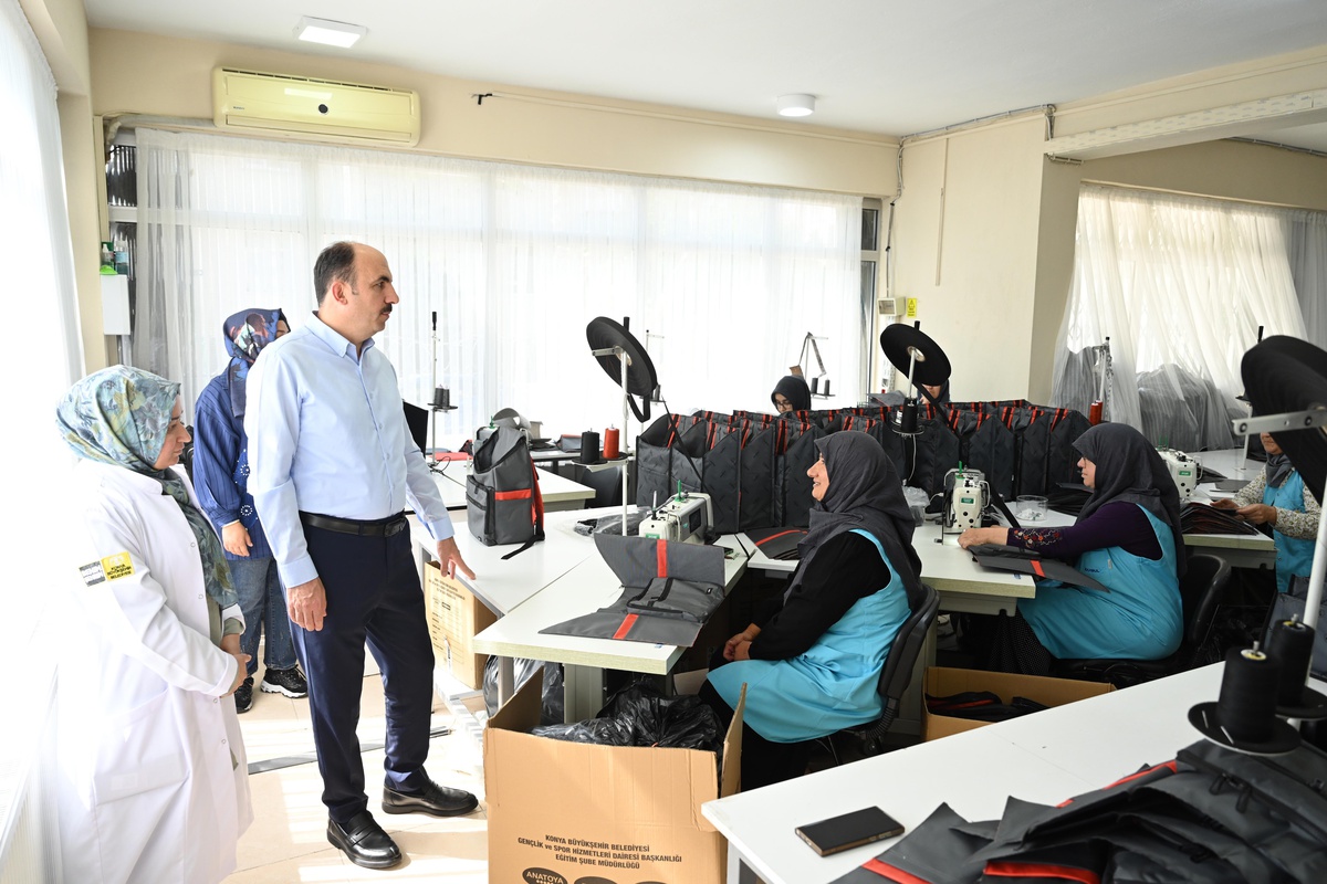 Konya Modeli Belediyecilikte Emek, Üretim Ve Kadın Gücü Buluşuyor