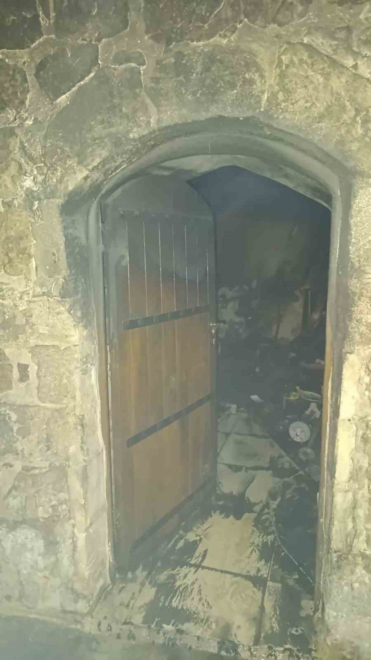 Mardin\'de Ev Yangını Kontrollü Olarak Söndürüldü