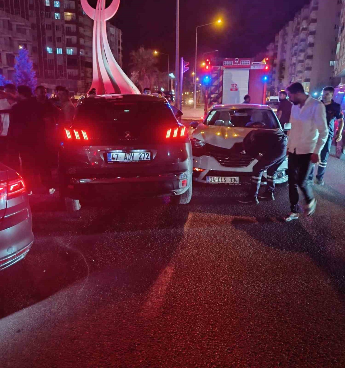 Mardin\'de Maddi Hasarlı Kaza
