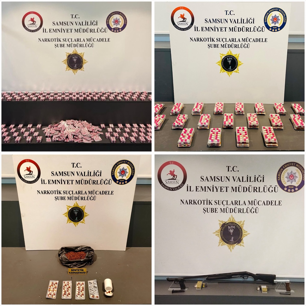 Samsun\'da Uyuşturucu Operasyonunda 6 Gözaltı