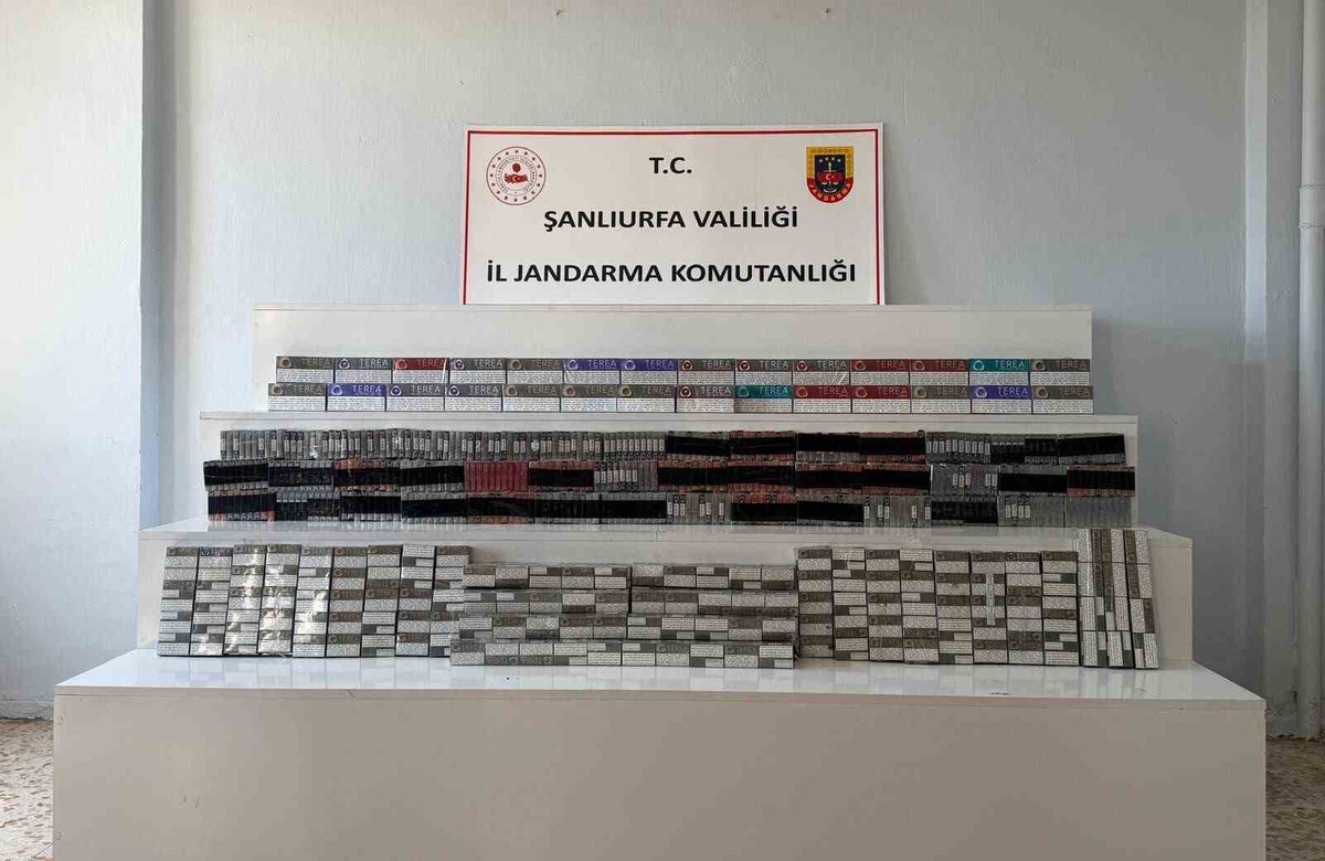 Viranşehir\'de Kaçakçılık Operasyonu
