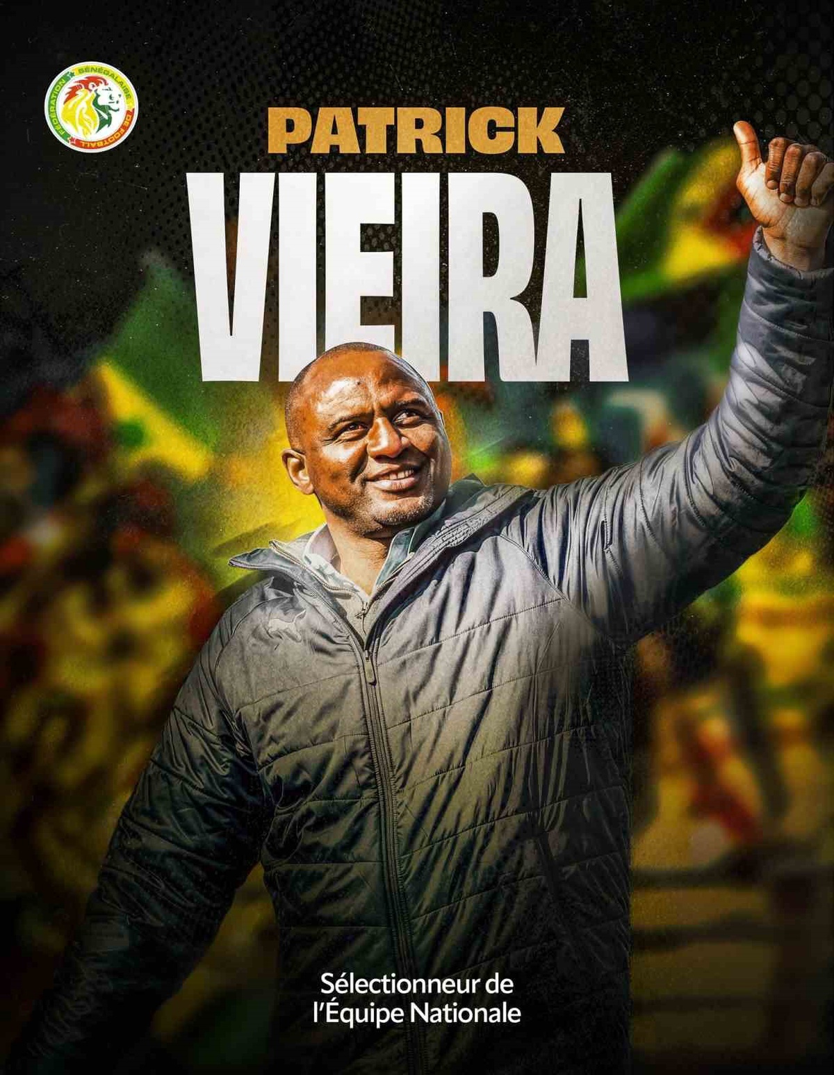 Senegal\'ın Yeni Teknik Direktörü Patrick Vieira