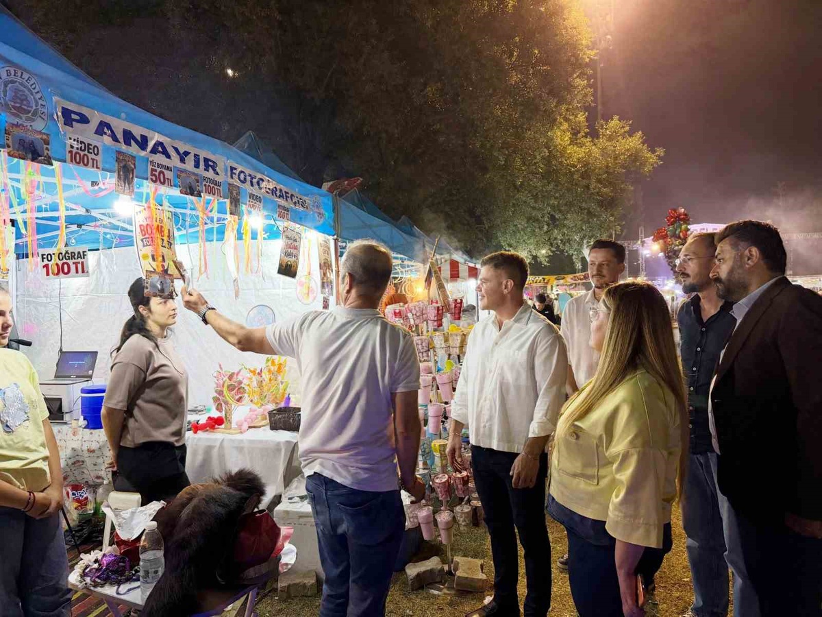 Simav Kaymakamı Karaloğlu’ndan 93. Simav Panayırına ziyaret