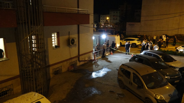 Trabzon'da emniyet müdürlüğünün bahçesine İHA düştü