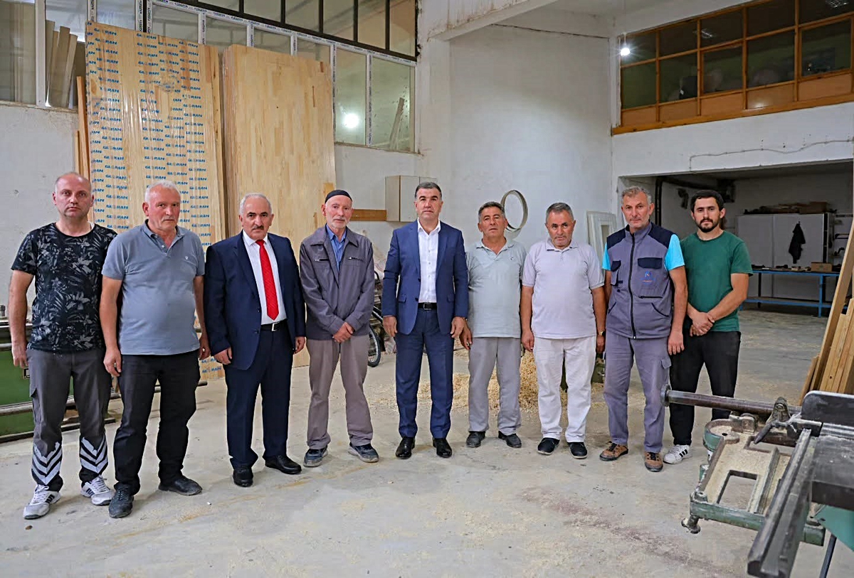 Vali Eldivan\'dan Mobilyacılara Ziyaret