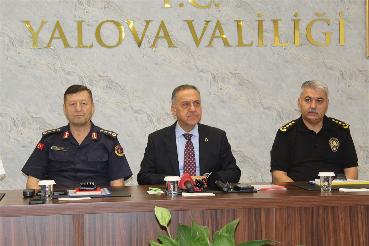 Yalova\'da Güvenlik Verileri Açıklandı