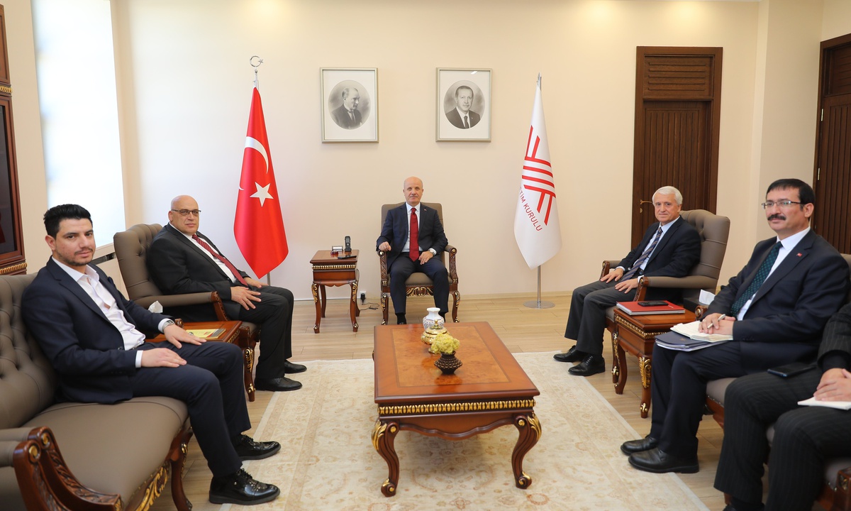 YÖK, Filistin Büyükelçisi\'ni Ağırladı