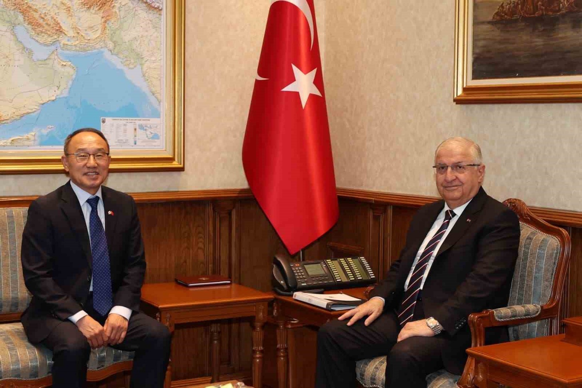 Güler, Güney Kore Büyükelçisi\'ni Kabul Etti