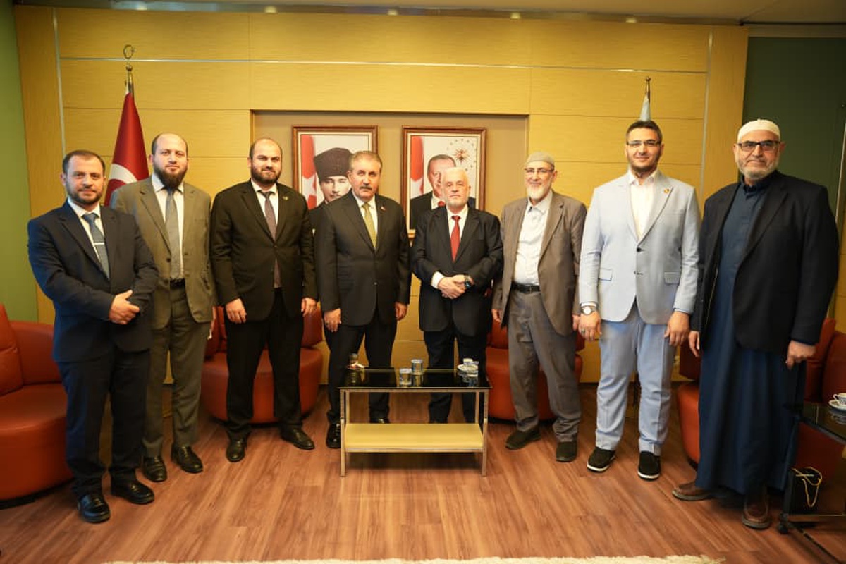 Destici, Suriye Vakıflar Bakanı ile Görüştü