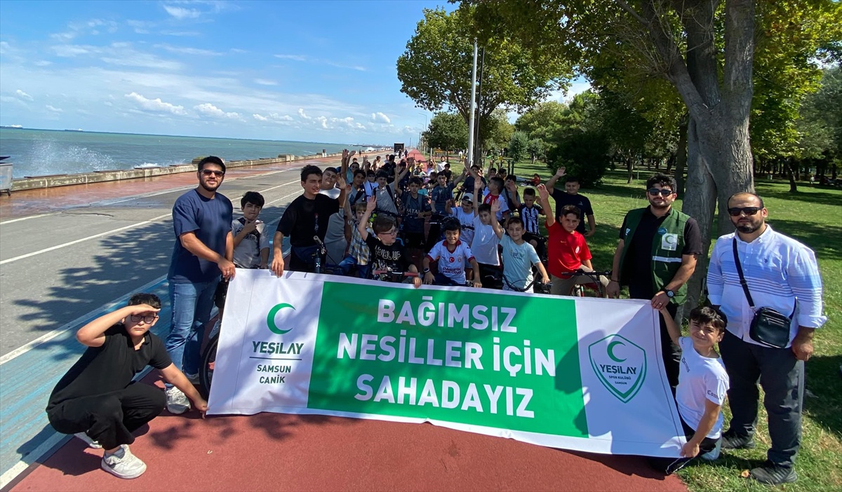 Gençler İçin Bisiklet Turu Düzenlendi