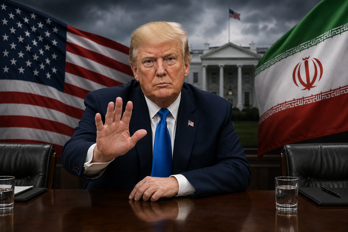 Trump İran\'la ipleri kopardı: Müzakere ekibine talimat verdi