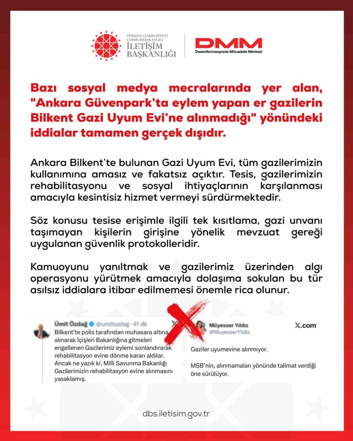 DMM\'den Eylem İddialarına Yanıt