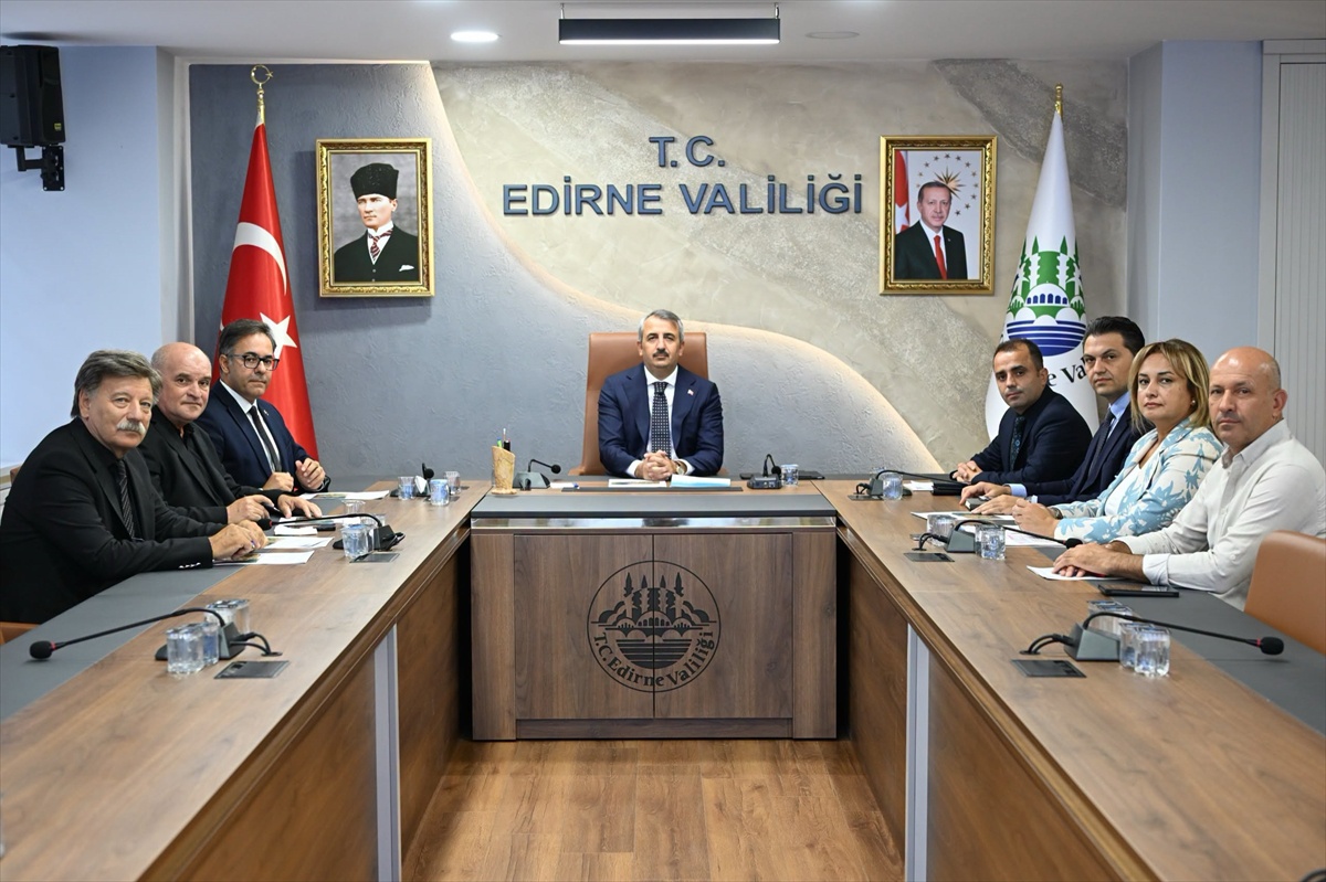 Edirne\'de Toprak Koruma Kurulu toplantısı yapıldı