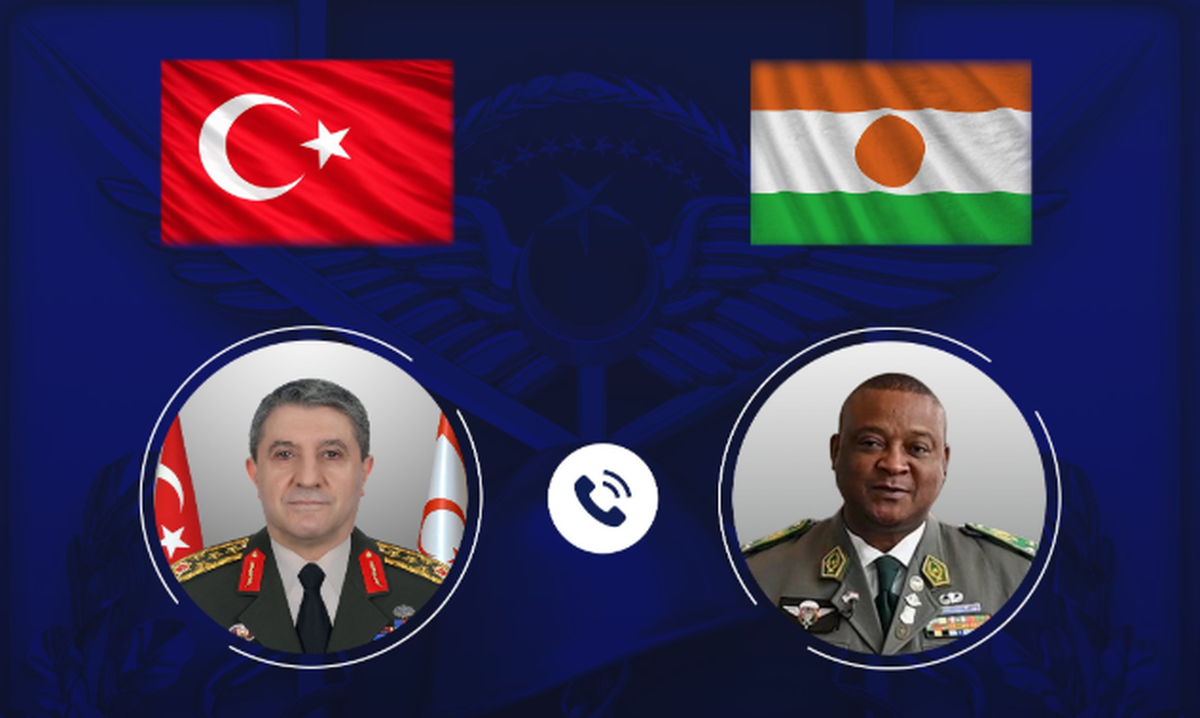 Bayraktaroğlu\'ndan Nijer Genelkurmay Başkanı ile Görüşme