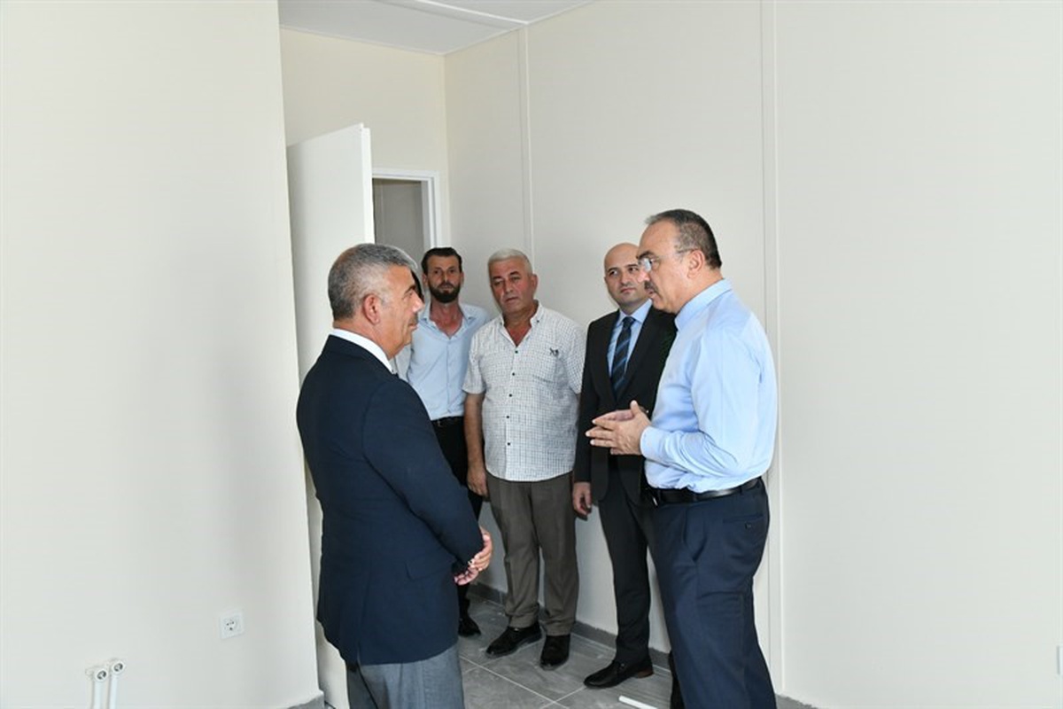 Sağlamtaş Ortaokulu\'nun İnşaatı Tamamlanıyor