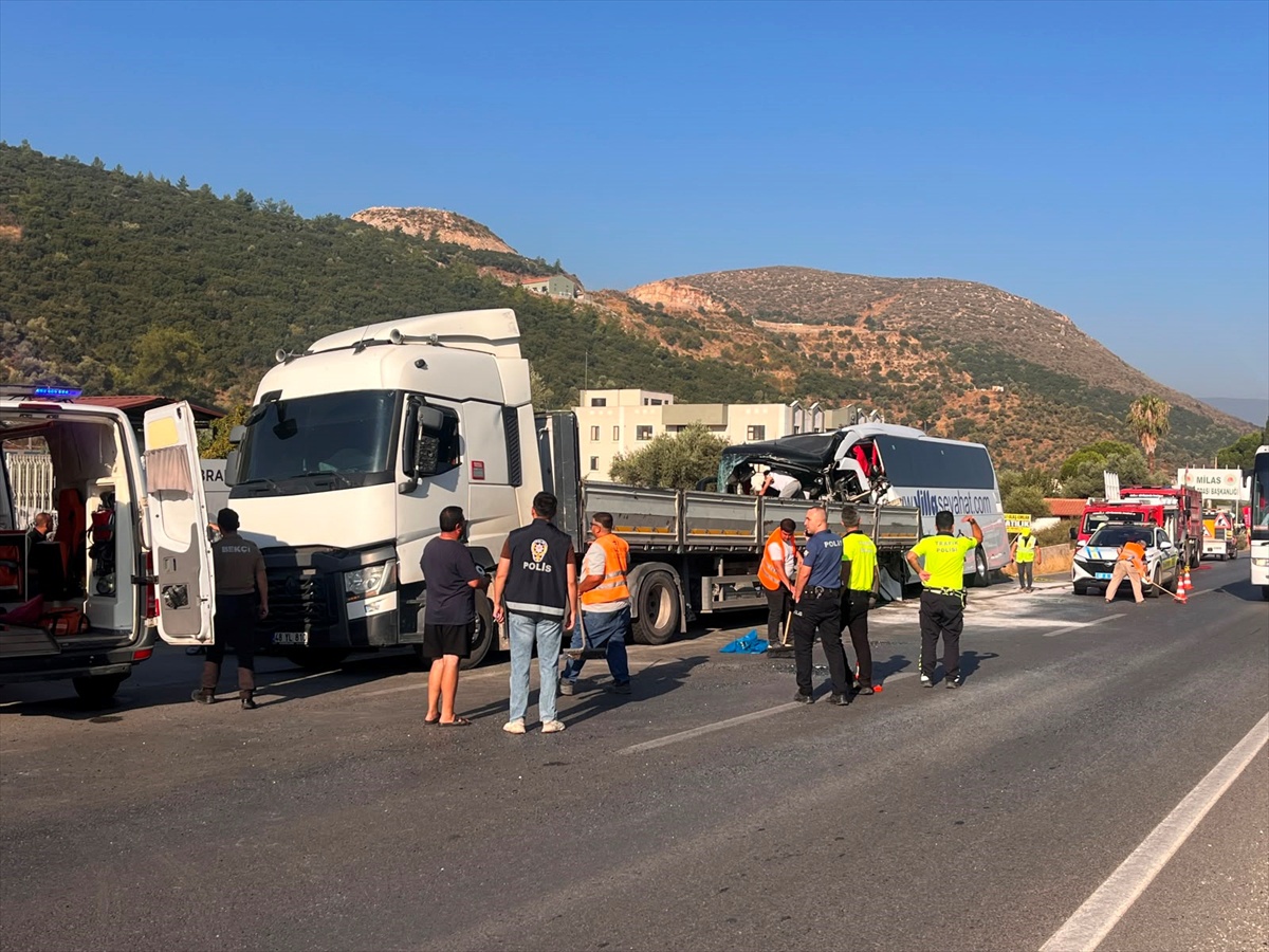 Milas\'ta Trafik Kazasında Ölü Sayısı 4\'e Yükseldi