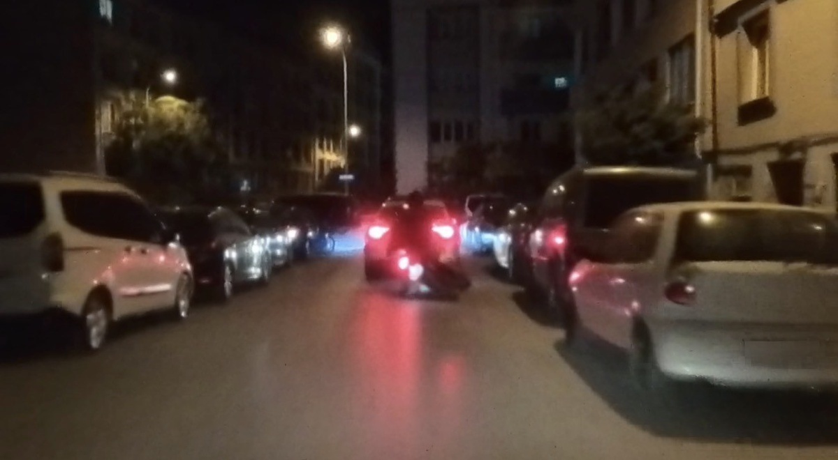 Eskişehir\'de Motosiklet Kazası