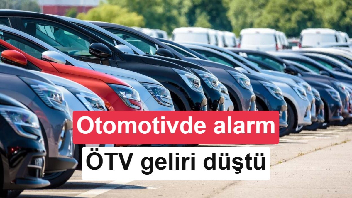 ÖTV Gelirleri İlk Kez Düşüşte