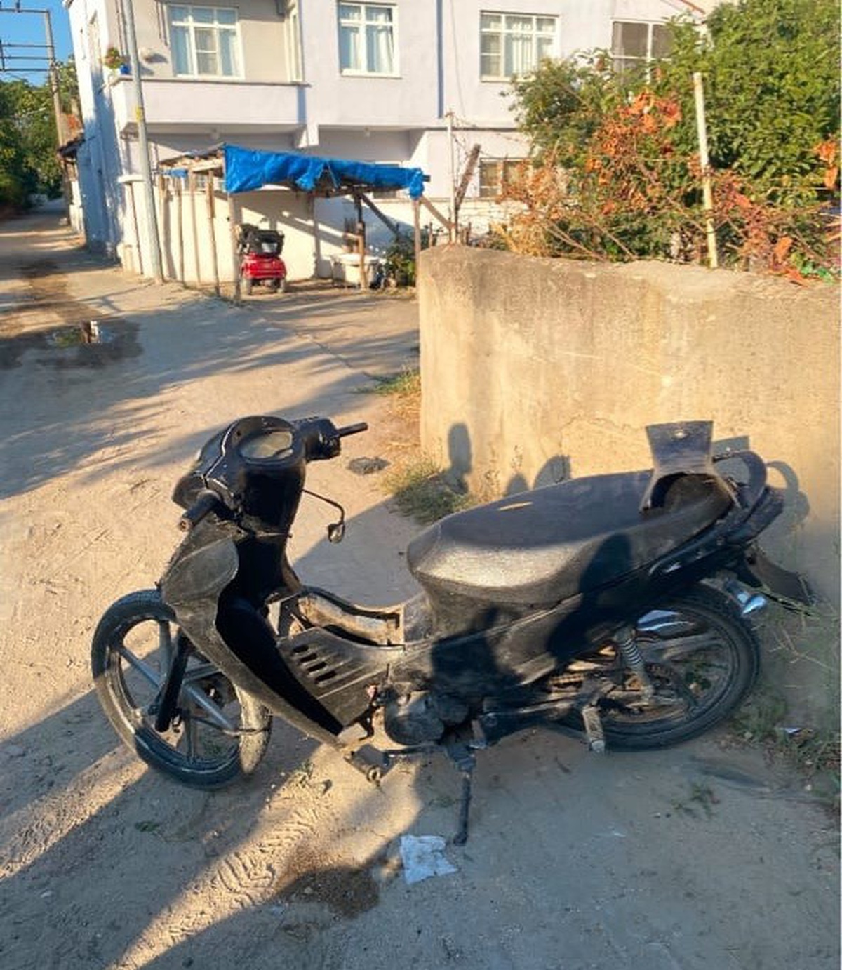 Plakasız Motosiklete 86 Bin TL Ceza