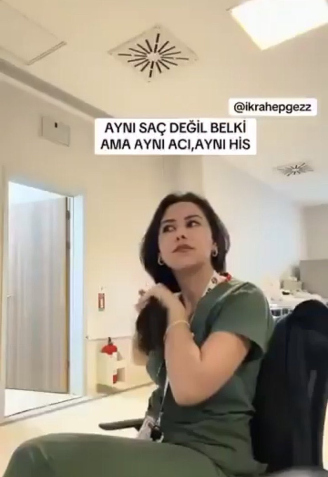 Saçını örme akımına katılan hemşire İkra Avcı meslekten atıldığını duyurdu