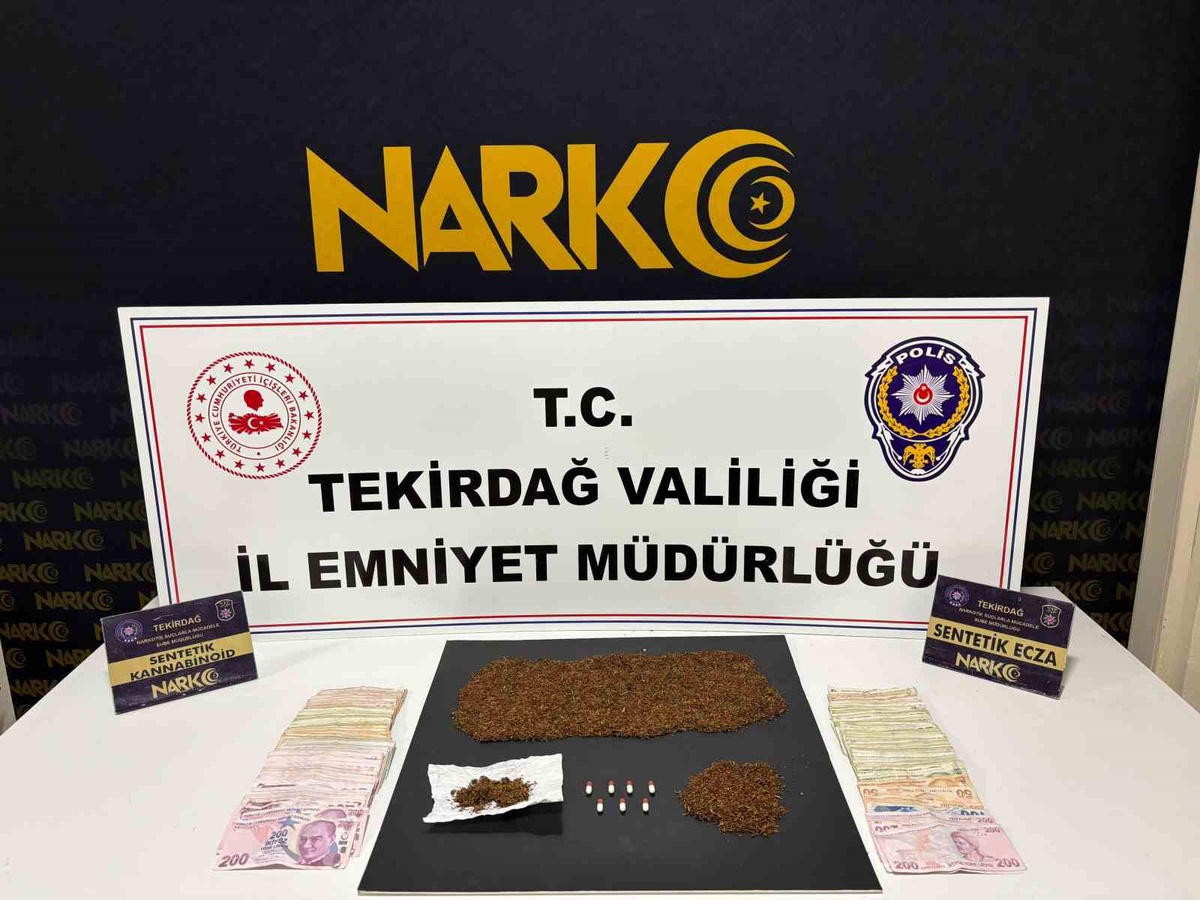 Tekirdağ\'da Uyuşturucu Operasyonu: 121 Şüpheli