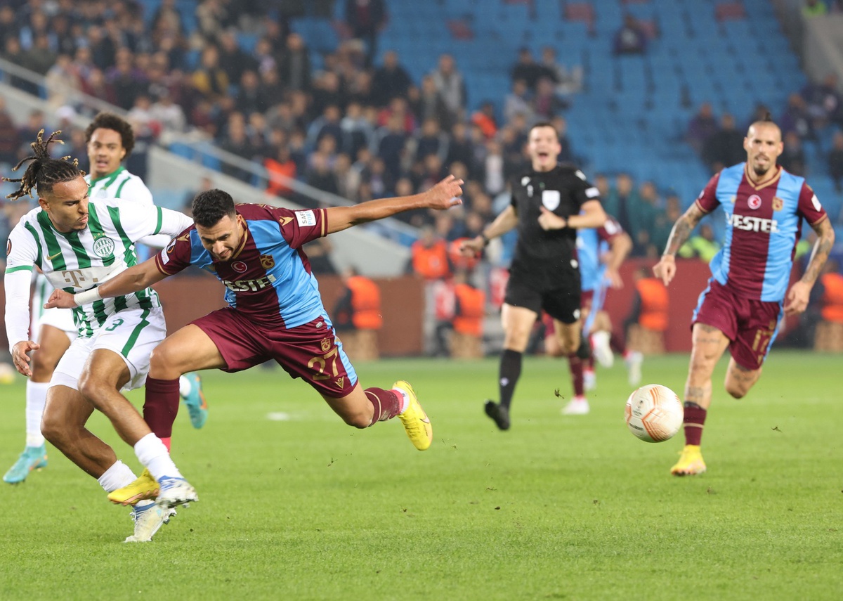 Trabzonspor, Ferencvaros\'la Avrupa\'da Çıkıyor