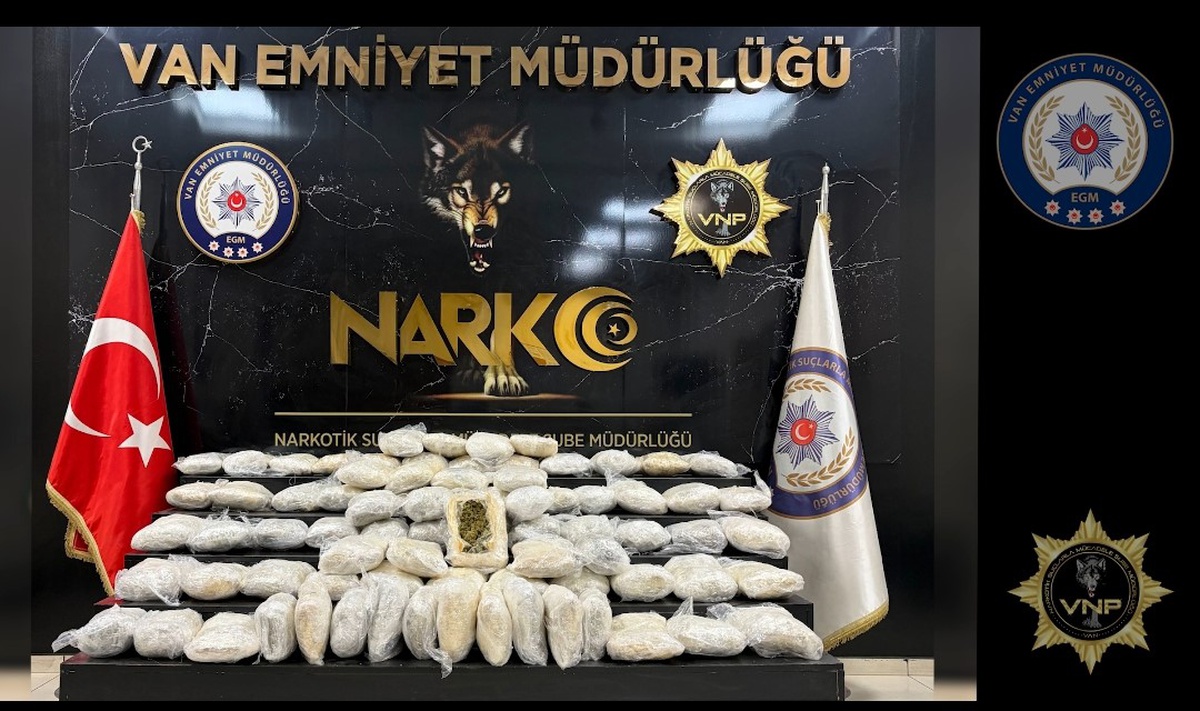Van\'da 48 Kilo Esrar Ele Geçirildi