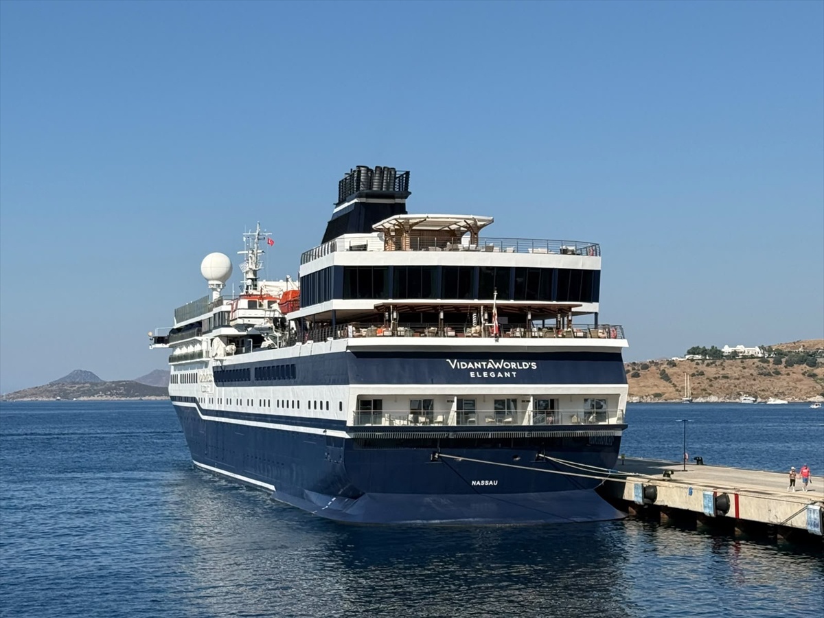 Bodrum\'a 119 Yolcu Getiren Kruvaziyer