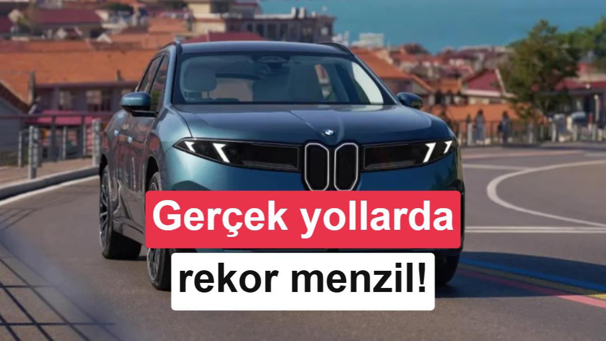Yeni BMW iX3, 1030 km Menzil Rekoru Kırdı