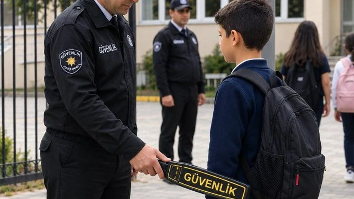 Okullarda Güvenlik için 30 Bin Görevli