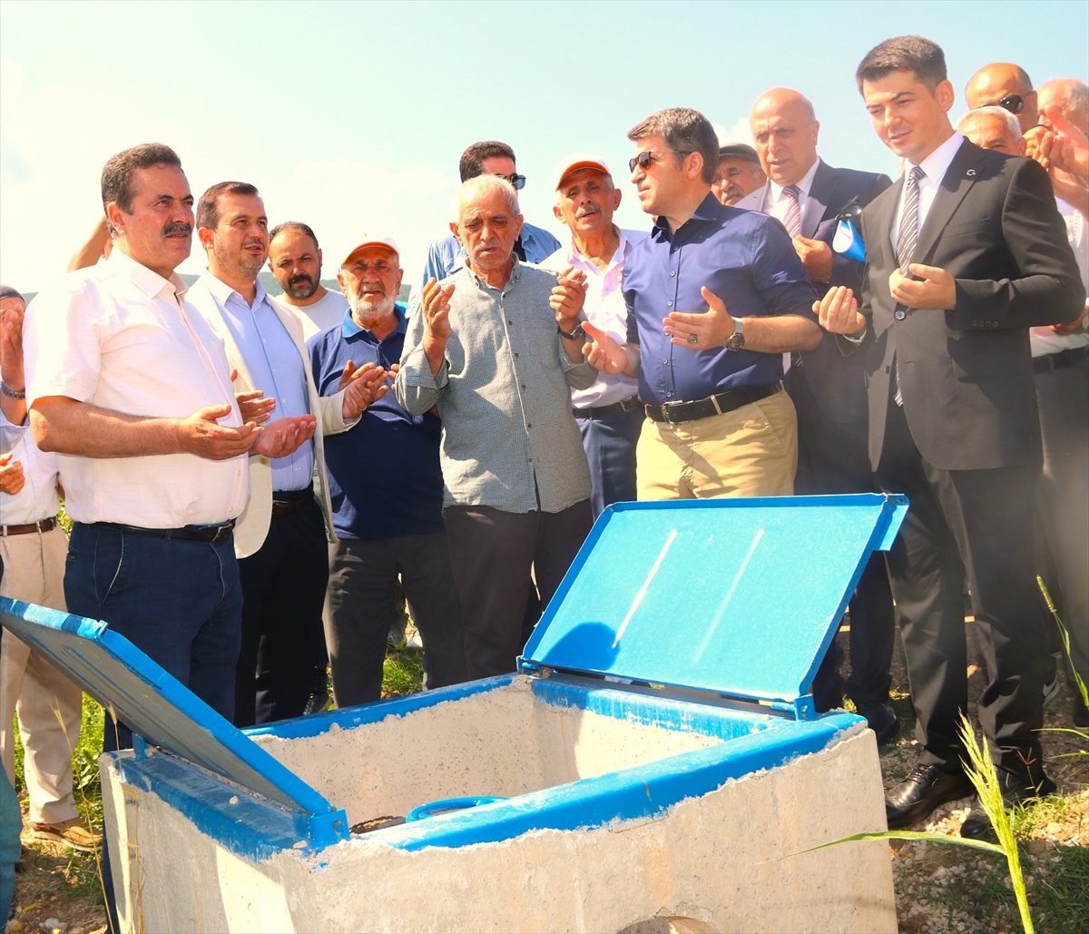 Taşova\'da Basınçlı Sulama Sistemi Açıldı