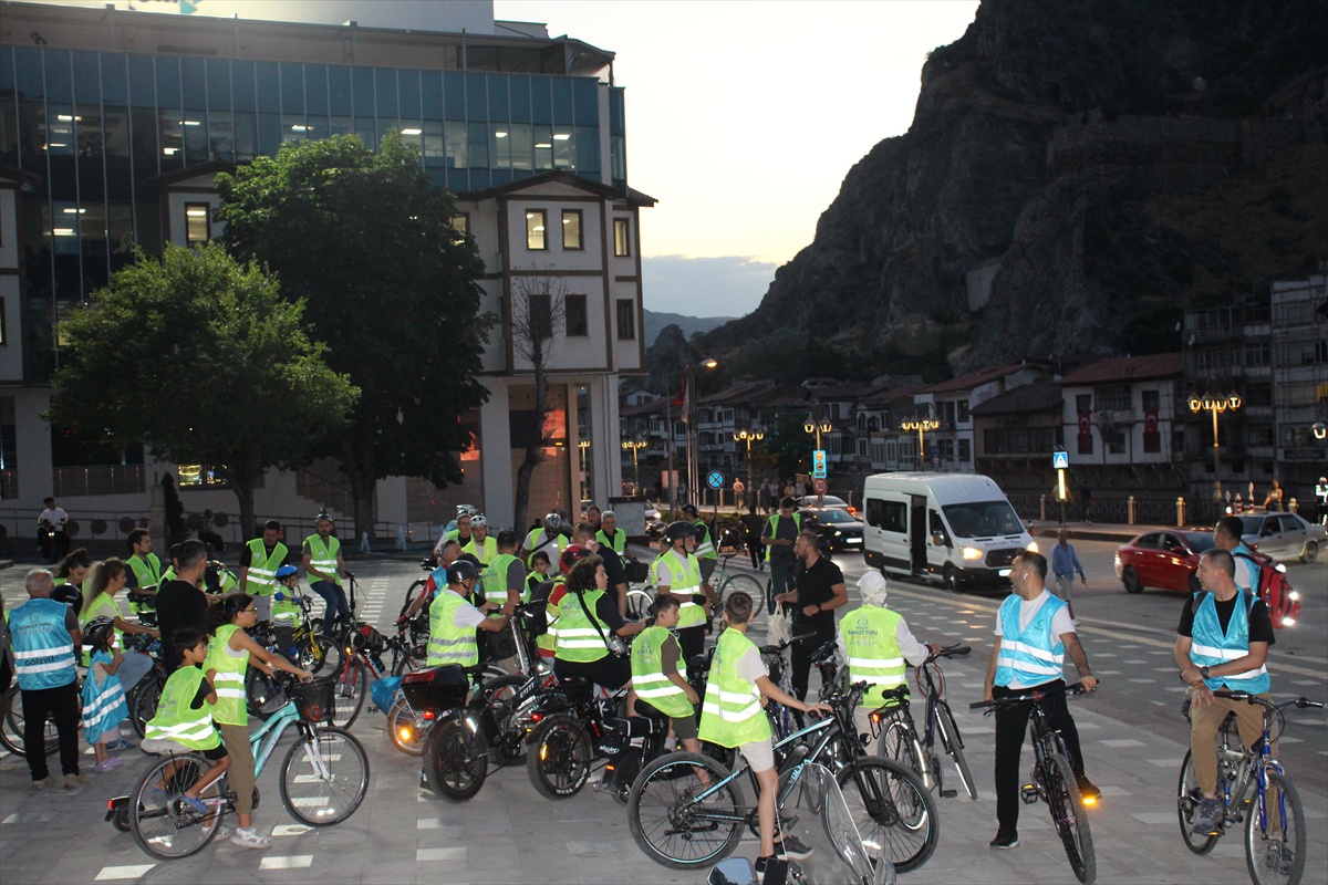Amasya\'da Sağlıklı Yaşam İçin Bisiklet Turu