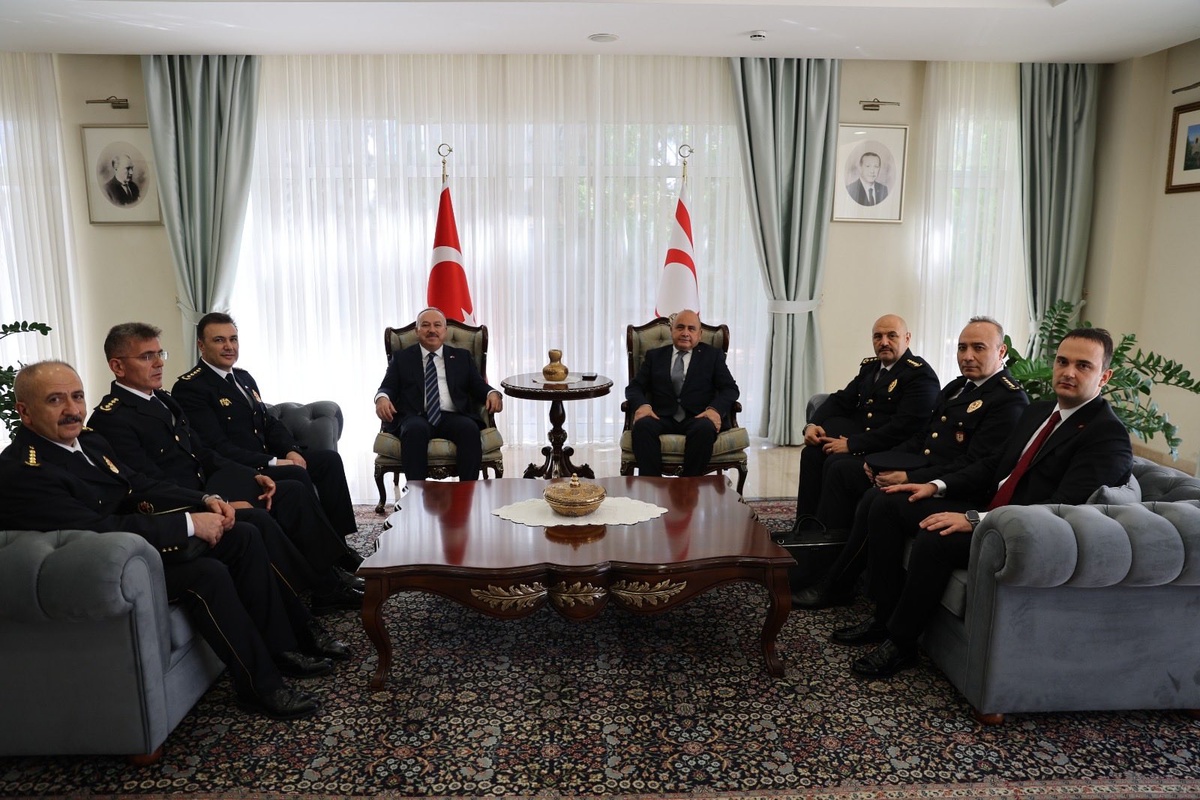Emniyet ve KKTC Polis\'ten İş Birliği Toplantısı