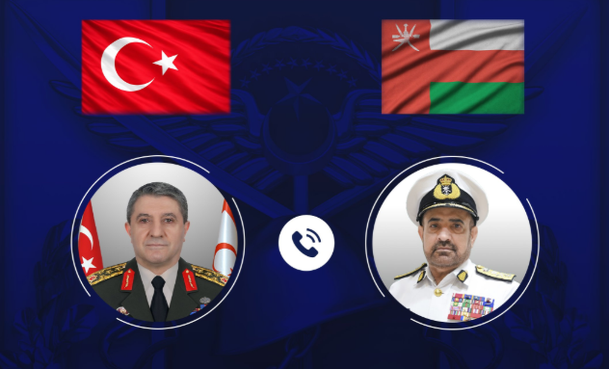 Türk ve Umman Genelkurmay Başkanlarından Görüşme