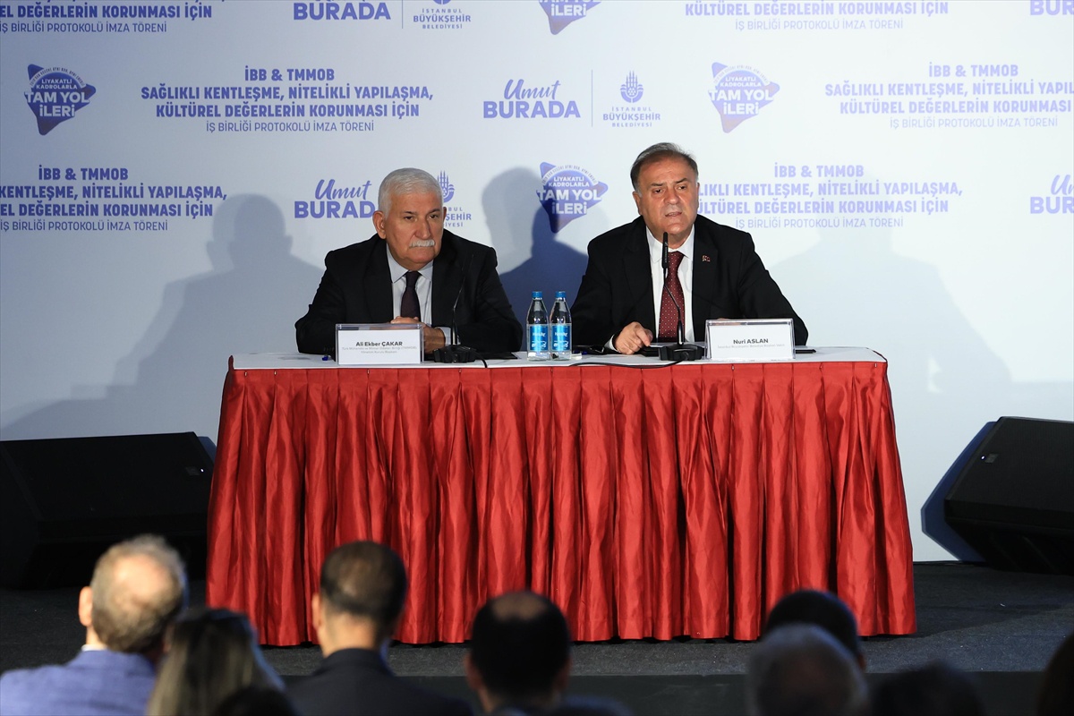 İBB ve TMMOB\'den İşbirliği Protokolü