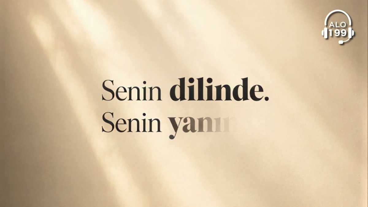 ALO 199\'a Yapay Zeka ve Görüntülü Görüşme Hizmeti