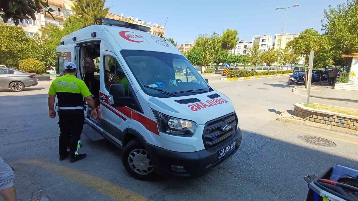 Aydın\'da Motosiklet Kazası: 2 Yaralı