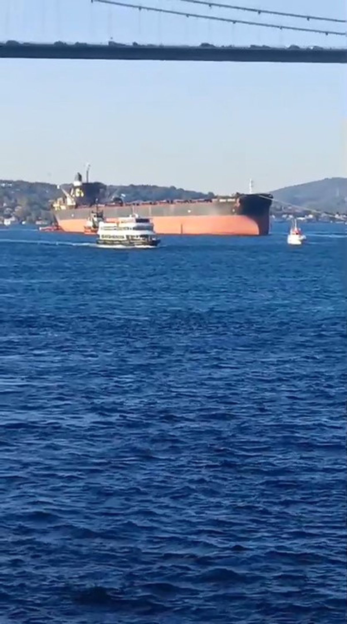 Great Ocean Gemisi İstanbul Boğazı\'ndan Geçti
