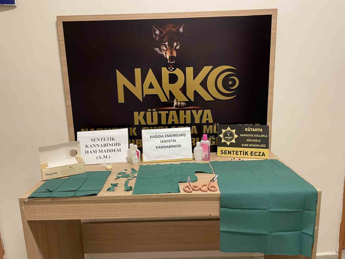 Kütahya\'da Uyuşturucu Operasyonu: 1 Tutuklama