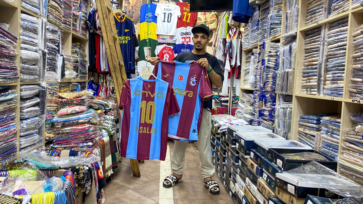 Salah\'ın Trabzonspor Forması Mısır\'da