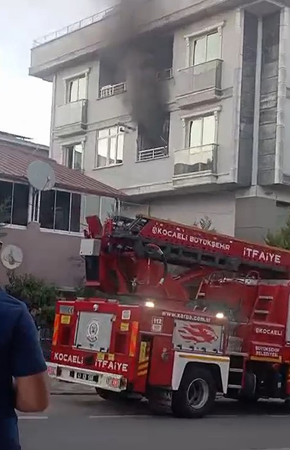 Darıca\'da Patlayan Yangın Paniği