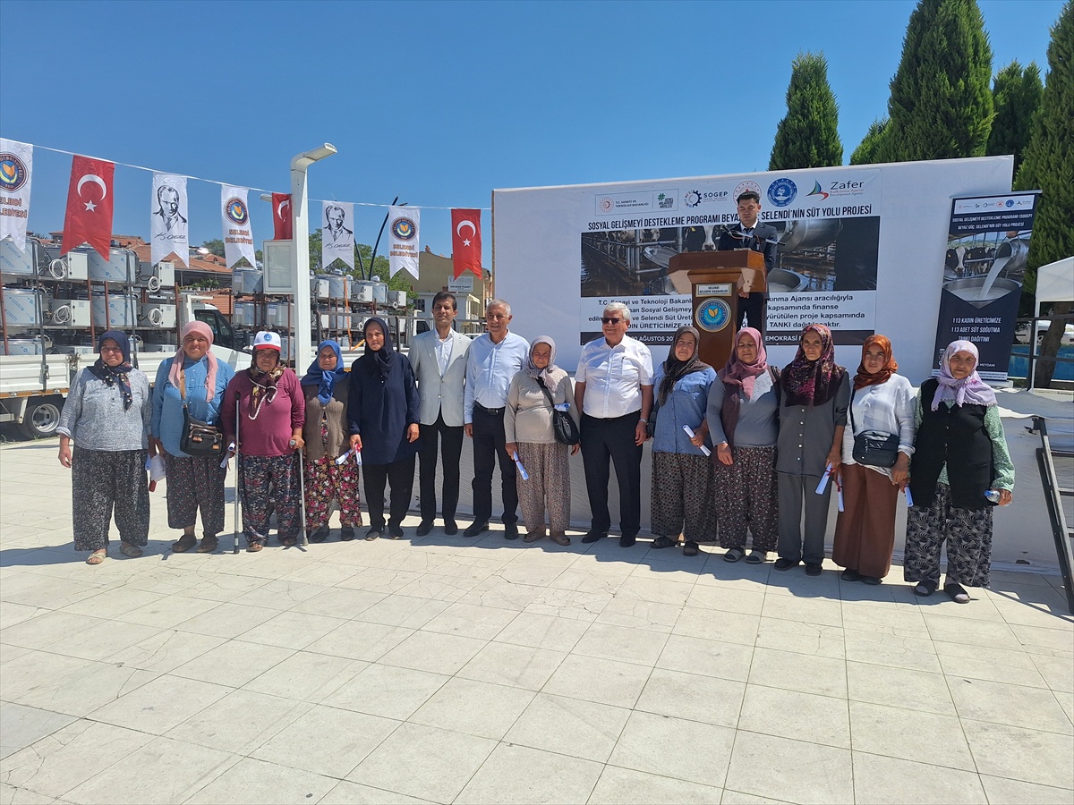 Selendi\'de Kadınlara Süt Soğutma Desteği