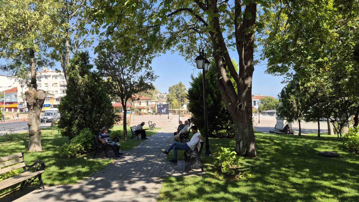 Sıcak Hava Tekirdağ\'ı Bunaltıyor