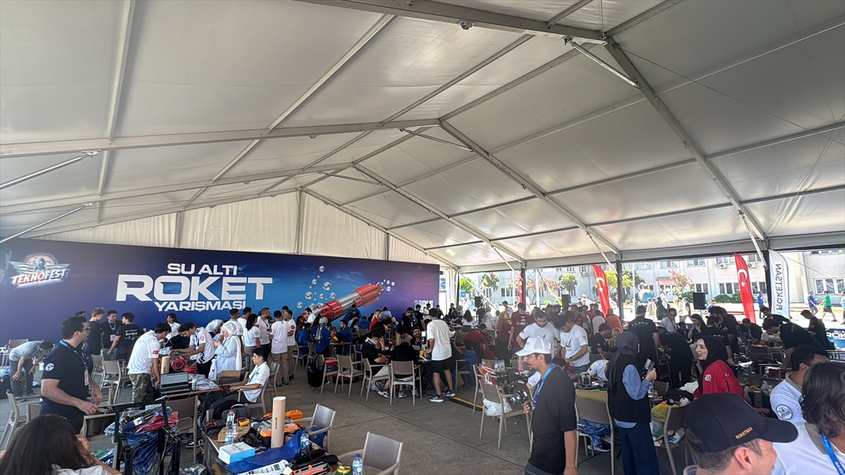 TEKNOFEST\'te Su Altı Roket Yarışması Başladı