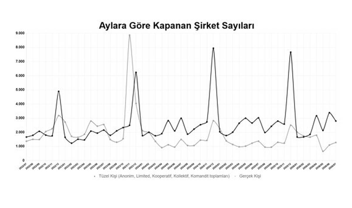 Kurulan Şirket Sayısı Yüzde 7,4 Arttı