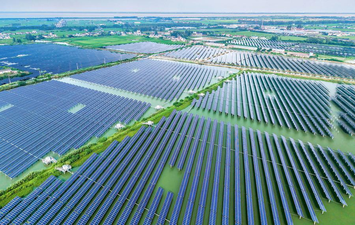 Jiangsu\'da Fotovoltaik Enerji Kapasitesi 100 Gigavatı Aştı