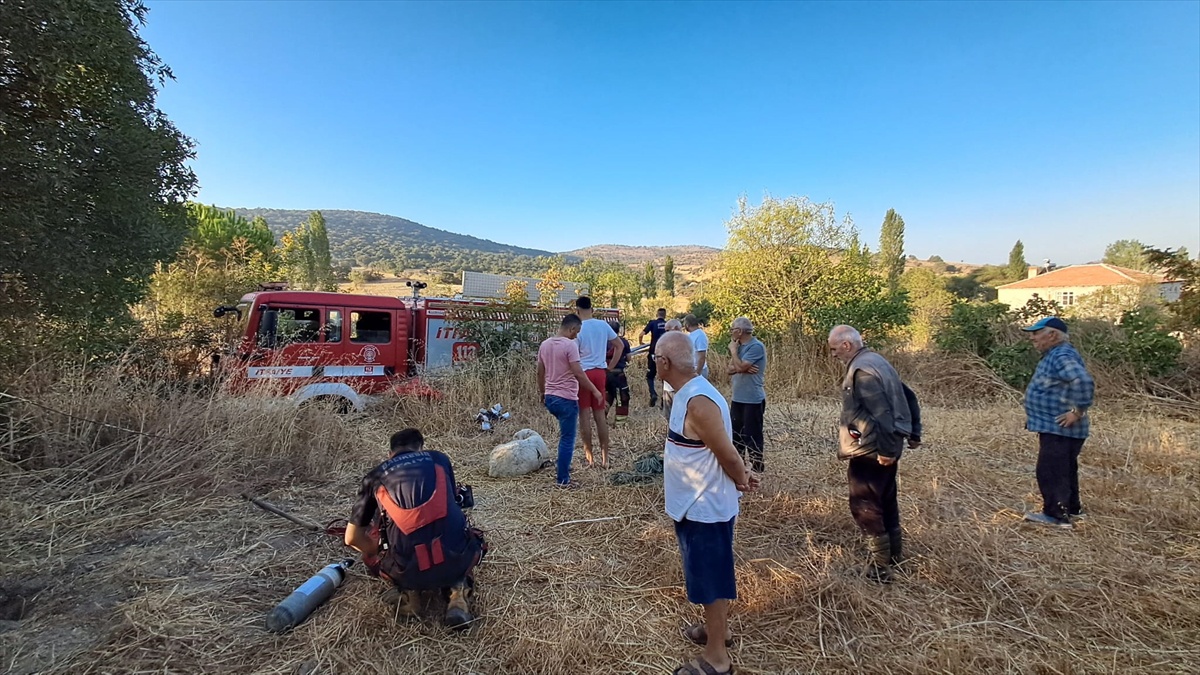 Kuyuya Düşen Koyun Kurtarıldı
