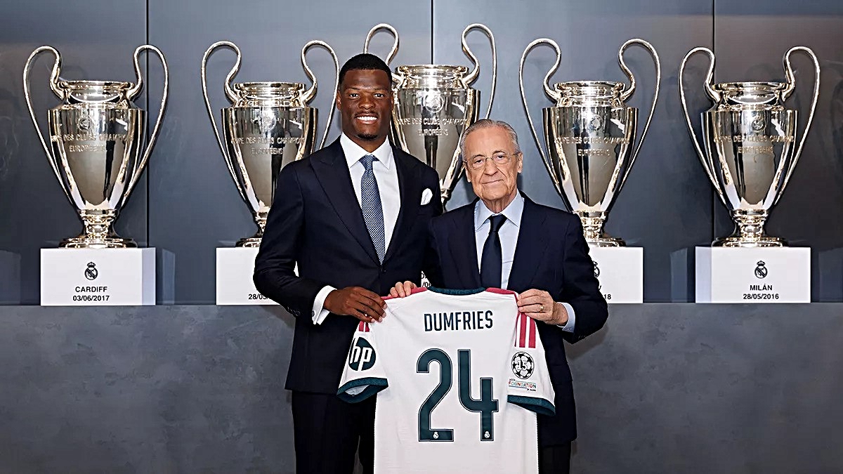Real Madrid, Denzel Dumfries ile Anlaştı