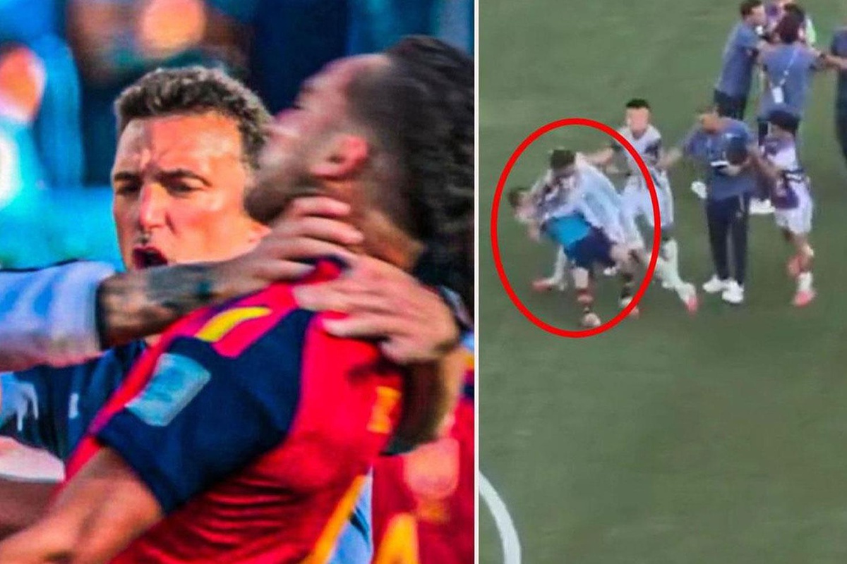 Dünya Kupası finalinde rakip futbolculara saldıran Paredes\'e tarihi ceza