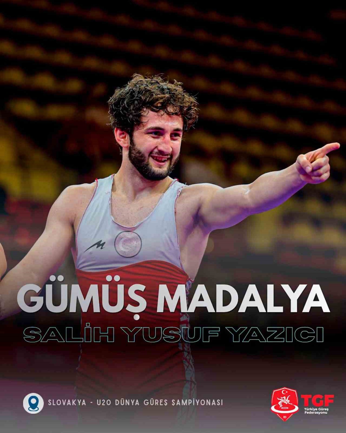 Yusuf Salih Yazıcı Gümüş Madalya Kazandı